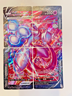 Mewtwo V-UNION [Set of 4] SWSH: Sword & Shield Promo Cards Holo - Image 1