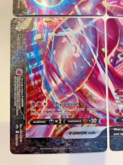 Mewtwo V-UNION [Set of 4] SWSH: Sword & Shield Promo Cards Holo - Image 4