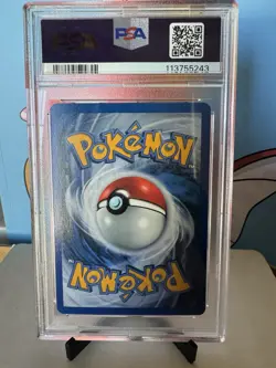 2000 PSA 8 Pokemon Neo Genesis Meganium Holo 10/111 Card NM-MT - Image 3
