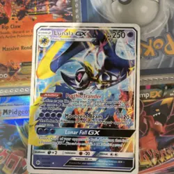 The Pokemon Company Lunala GX 66/149 Ultra Rare SM Base Set Holo Card - Image 1