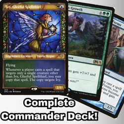 Ivy, Gleeful Spellthief Commander Deck EDH 100 Magic Cards Custom Deck MTG Simic - Image 1