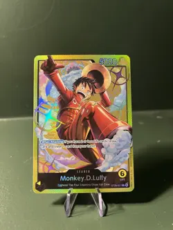 Monkey.D.Luffy (001) ST29-001 Egghead Foil Leader Card - Image 1