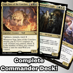 MTG Commander EDH Deck Voja Jaws of the Conclave 100 Magic Cards Custom Deck - Image 1