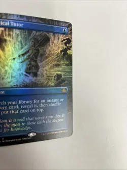 Mystical Tutor Borderless Foil Card #421 MTG LP - Image 2