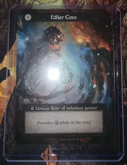 Ether Core Unique Non-Foil Card Sorcery Contested Realm Gothic NM+ - Image 1