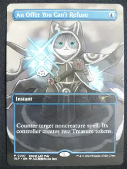 An Offer You Can't Refuse Borderless - SLP - Mtg Card #24O - Image 1