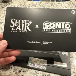 MtG Secret Lair x Sonic: Complete 3 bundle Set FOIL Bundle **IN HAND** Sealed - Image 3