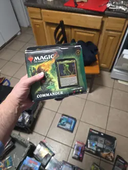 Magic The Gathering Commander Deck Obuun Land's Wrath Sealed MTG 2020 - Image 1