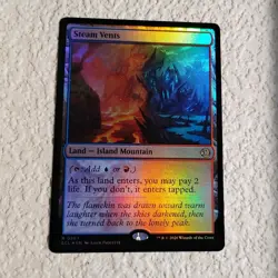 Steam Vents - Lorwyn Eclipsed (ECL) Magic The Gathering #267 Rare Foil NM/MINT - Image 1