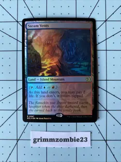 MTG Steam Vents Lorwyn Eclipsed Foil R 0267! - Image 1