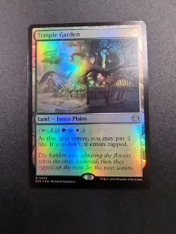 Temple Garden Lorwyn Eclipsed Foil NM MTG Rare #268 - Image 1