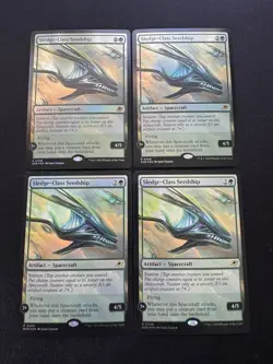 x4 - Sledge-Class Seedship - FOIL - MTG Edge Of Eternities - NM - Image 1