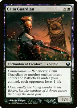 X 1 Grim Guardian NM-M Journey Into Nyx 073 MTG Magic The Gathering - Image 1