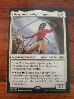 Sisay, Weatherlight Captain Modern Horizons Regular NM - Image 1