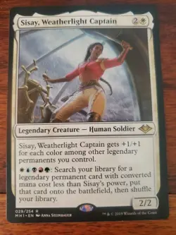 Sisay, Weatherlight Captain Modern Horizons Regular NM - Image 2