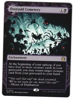 Oversold Cemetery 33 Wilds of Eldraine: Enchanting Tales NM MTG - Image 1