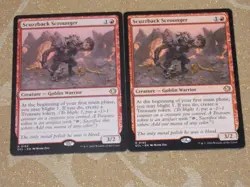 MTG Scuzzback Scrounger x2 Rare Lorwyn Eclipsed NM Low S&H - Image 1