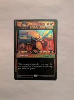Final Fortune (Rainbow Foil) Secret Lair Drop Foil - Image 1