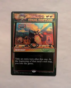 Final Fortune (Rainbow Foil) Secret Lair Drop Foil - Image 2