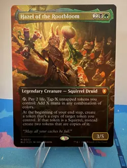 Hazel of the Rootbloom (Borderless) M Commander: Bloomburrow 2 NM - Image 1