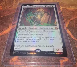 Anti-Venom, Horrifying Healer FOIL Marvel's Spider-Man Magic the Gathering MTG - Image 1
