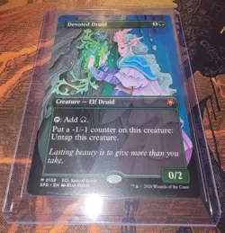 Devoted Druid Borderless 0138 Special Guest Lorwyn Eclipsed Magic the Gathering - Image 1