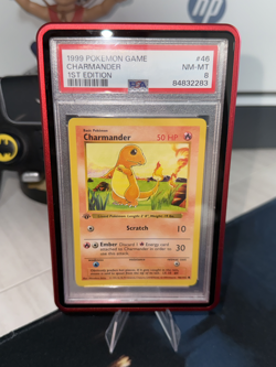 Pokemon Charmander 1st Edition Shadowless 46/102 PSA 8 NM - MT Base Set 1999 - Image 1