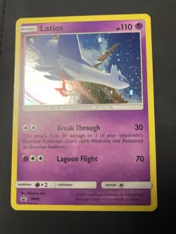 Latios SM88 Black Star Promo Holo 2017 Pokemon Card NM Cosmos - Image 1