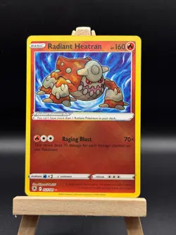 Radiant Heatran 027/189 - SWSH: Astral Radiance Radiant Rare - Pokemon TCG 027 - Image 1