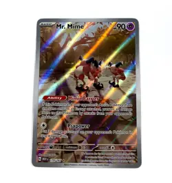 Pokemon TCG Scarlet & Violet 151 Mr. Mime 179/165 IR Illustration Rare NM - Image 2