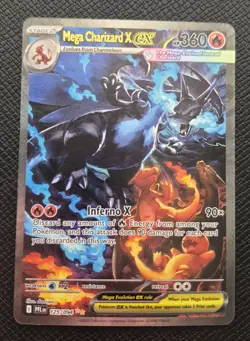 Pokemon TCG Mega Charizard X Ex SIR 125/094 Phantasmal Flames READ DESCRIPTION - Image 1