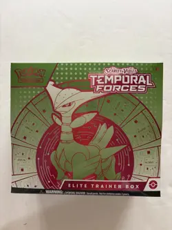 Pokemon TCG Scarlet & Violet Temporal Forces Elite Trainer Box/ Factory Sealed - Image 1
