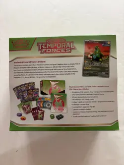 Pokemon TCG Scarlet & Violet Temporal Forces Elite Trainer Box/ Factory Sealed - Image 3