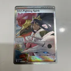 Iris's Fighting Spirit 292 / 217 SIR Pokemon Ascended Heroes NM FRESH PULL - Image 1