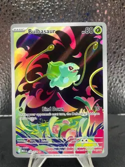 Bulbasaur 133/132 Mega Evolution Illustration Rare Pokemon TCG NM English - Image 1