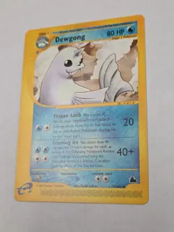 DEWGONG 7/144 Skyridge NON-HOLO Rare Pokemon TCG NM - Image 2