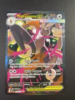 Pokemon TCG Phantasmal Flames Mega Lopunny ex 128/094 SIR Special Illustration - Image 1