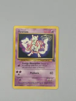 Pokemon TCG Pokemon Mewtwo WB Movie Black Star Promo Regular 3 NM/LP - Image 1