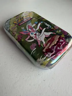 Pokemon TCG Prismatic Evolutions Mini Tin Sylveon - Brand New / Factory Sealed - Image 3