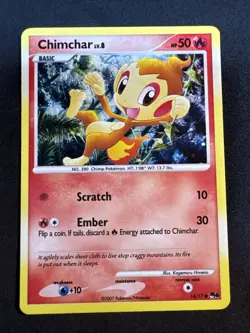 Swirl Chimchar 014/017 Pop Series 6 Holo Pokemon - Image 1