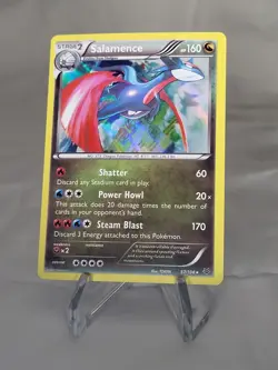 Salamence 57/108 Holo Rare Pokemon Roaring Skies - Image 1