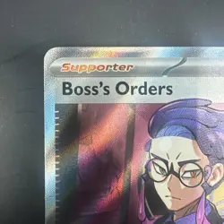 Boss’s Orders 256/217 Ultra Rare Full Art Pokemon TCG Ascended Heroes NM - Image 3
