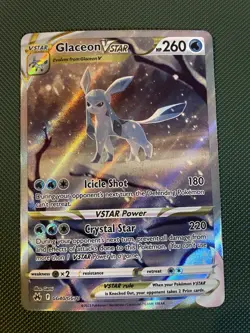 Pokemon Glaceon VSTAR Crown Zenith: Galarian Gallery Holo GG40/GG70 - Image 1