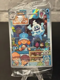 Pokemon TCG Sealed Stamped Holiday Calendar Promo Vanillish PAR 190/182 - Image 1