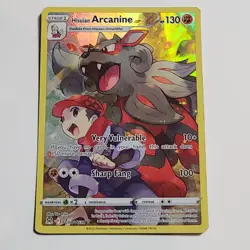 Pokemon TCG Hisuian Arcanine Lost Origin Trainer Gallery TG08/TG30 Holo Ultra LP - Image 3