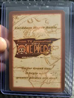 BANDAI One Piece Hyper Battle LUFFY PIRATES ACE C531 HOLO FOIL SCARCE EARLY CARD - Image 2