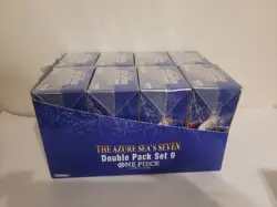 One Piece OP-14 EB-04 The Azure Sea's Seven Double Pack case Display English - Image 2