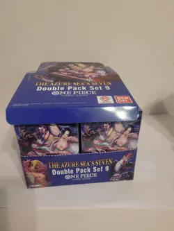 One Piece OP-14 EB-04 The Azure Sea's Seven Double Pack case Display English - Image 2
