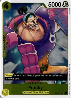 Franky - (Reprint) R Premium Booster -The Best- Vol. 2 OP07-107 One Piece TCG - Image 1