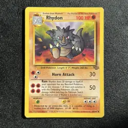 Rhydon 45/64 Jungle WOTC Pokemon TCG Card - Image 1